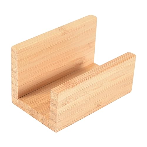Harewtwy Bambus Desktop Visitenkartenhalter für Schreibtisch Robuste Visitenkarte Display Stand für BüRo Geeignet für MäNner Frauen Harewtwy Bambus Desktop Visitenkartenhalter für Schreibtisch Robuste Visitenkarte Display Stand für BüRo Geeignet für MäNner Frauen von Harewtwy