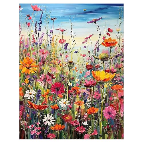 Harewu Diamond Painting Erwachsene Kinder, Diamant Painting 5d (Blumen) von Harewu
