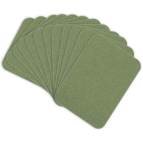 12 Stück Flicken zum Aufbügeln, Iron On Repair Patches, Grün Reparatur Patches for Clothing, Selbstklebende Bügelflicken Aufbügelflicken für Jeans, T-Shirt, Kleidung, Rucksack 12 Stück Flicken zum Aufbügeln, Iron On Repair Patches, Grün Reparatur Patches for Clothing, Selbstklebende Bügelflicken Aufbügelflicken für Jeans, T-Shirt, Kleidung, Rucksack von Hariendny