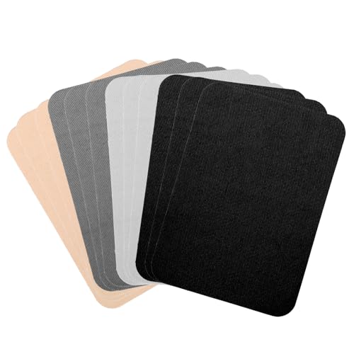 12 Stück Flicken zum Aufbügeln, Iron On Repair Patches, Reparatur Patches for Clothing, Selbstklebende Bügelflicken Aufbügelflicken für Jeans, T-Shirt, Kleidung, Rucksack von Hariendny