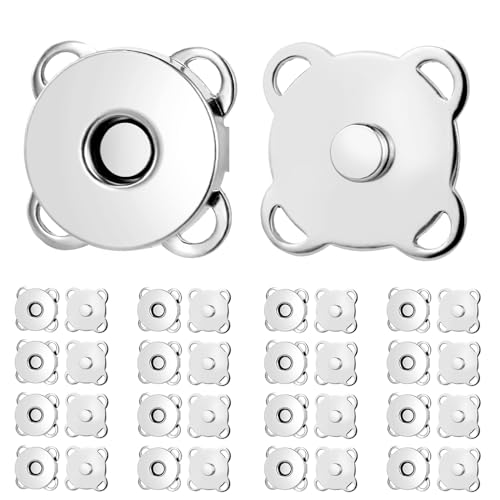20 Stück Magnetknöpfe 15mm Metall Magnetische Druckknöpfe für Kleidung Nähen Gepäck Handwerk Tasche 20 Stück Magnetknöpfe 15mm Metall Magnetische Druckknöpfe für Kleidung Nähen Gepäck Handwerk Tasche von Hariendny