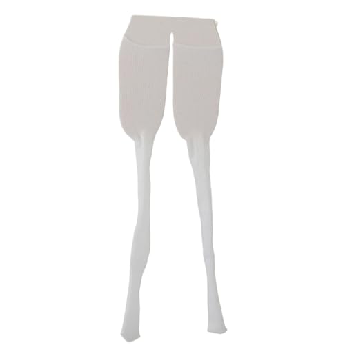 Harilla 1/6 Figur weibliche Figur Puppe Kleidung Zubehör Outfit 1/6 Figur Socken für 12'' weibliche Puppen Soldat Figur, Weiß von Harilla