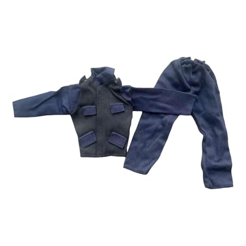 Harilla 1/6 Skala Actionfigur Kleidung Doll Kostüm Uniform Kleidungsminiatur -Kleidungsjacke und Hosen für 12 Zoll männliche Puppenkörper Harilla 1/6 Skala Actionfigur Kleidung Doll Kostüm Uniform Kleidungsminiatur -Kleidungsjacke und Hosen für 12 Zoll männliche Puppenkörper von Harilla