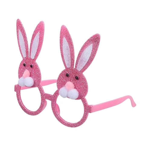 Harilla 2pcs Ostergläser rosa lustige Osterkorb Stuffers Urlaub Dekorationen von Harilla