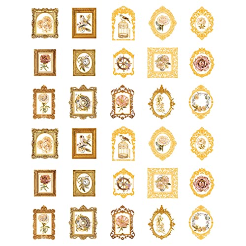 Harilla 30 x Retro-Stil-Aufkleber, DIY, wasserdicht, Dekoration, Handkonto, Klebeband, Bastelbedarf, Tagebuch-Aufkleber für Kartenherstellung, Stil E Harilla 30 x Retro-Stil-Aufkleber, DIY, wasserdicht, Dekoration, Handkonto, Klebeband, Bastelbedarf, Tagebuch-Aufkleber für Kartenherstellung, Stil E von Harilla