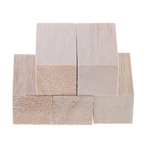 Harilla 5 / 12cm Holzblöcke Stangen Unvollendete Holzstäbchen Zum Basteln - 5 stücke 50mm Harilla 5 / 12cm Holzblöcke Stangen Unvollendete Holzstäbchen Zum Basteln - 5 stücke 50mm von Harilla