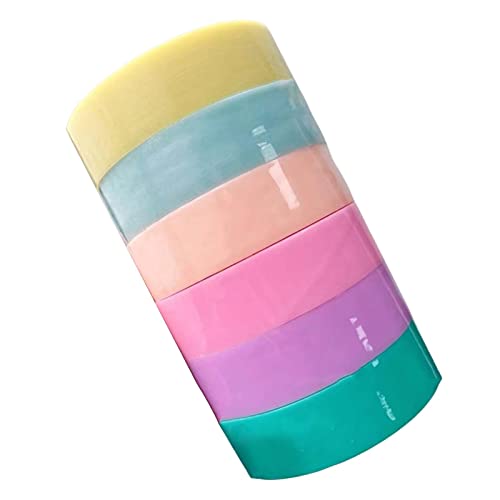 Harilla 6X Sticky Ball Rolling Tapes, Bunte DIY Crafts Creative Candy Color Tape für entspannende Partys Kinder Erwachsene, 2,4 cm Harilla 6X Sticky Ball Rolling Tapes, Bunte DIY Crafts Creative Candy Color Tape für entspannende Partys Kinder Erwachsene, 2,4 cm von Harilla