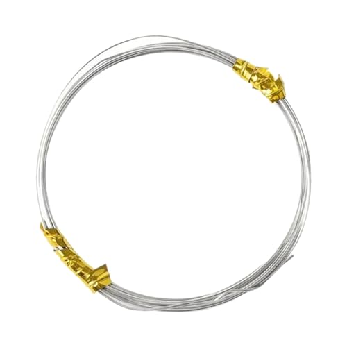 Harilla 925 Sterling, Schmuckherstellung, Perlendraht, biegbarer Memorydraht, Schmuckdraht, zum Basteln, Schmuckherstellung, Halskette, 0.4 mm Harilla 925 Sterling, Schmuckherstellung, Perlendraht, biegbarer Memorydraht, Schmuckdraht, zum Basteln, Schmuckherstellung, Halskette, 0.4 mm von Harilla