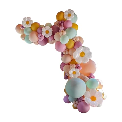 Harilla Ballon-Girlanden-Bogen-Set, multifunktionale Latex-Luftballons, Party-Luftballons für Babyparty, Feier, Muttertag, 140 Stück von Harilla