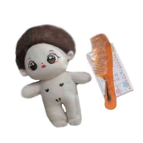 Harilla Baumwollpuppe weiche Spielzeugkollektion Plüsch Puppe süße Anime Plüsch Mädchen Figur mit Kleidung für Mädchen Kinder Geschenke Korbfüller, Kein Skelett von Harilla