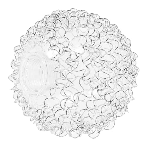 Harilla Glas Lampenschirm Aluminium Draht Lampenschirm Decke Licht Abdeckung für Wohnzimmer Schlafzimmer Cafe Bar Decor Anhänger Licht Lampe Abdeckung, Durchmesser 12cm Harilla Glas Lampenschirm Aluminium Draht Lampenschirm Decke Licht Abdeckung für Wohnzimmer Schlafzimmer Cafe Bar Decor Anhänger Licht Lampe Abdeckung, Durchmesser 12cm von Harilla