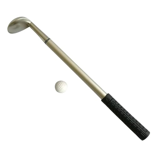 Harilla Golf-Kugelschreiber, Mini-Golfschläger-Stifte, dekoratives Vatertagsgeschenk, Geschenke für Männer, Perlenkugelschreiber für das Studentenbüro, Schwarze Mine von Harilla
