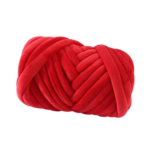 Harilla Grobes Garn, Armstrickgarn, waschbares, schweres Garn, sperriges Garn, Jumbo-Schlauchgarn für Überwurf, Decke, Katzenhaus, Haustierbett, Pullover, Rot Harilla Grobes Garn, Armstrickgarn, waschbares, schweres Garn, sperriges Garn, Jumbo-Schlauchgarn für Überwurf, Decke, Katzenhaus, Haustierbett, Pullover, Rot von Harilla