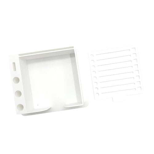 Harilla Haftnotizhalter mit Schablone, selbstklebender Notizblockhalter, wiederverwendbarer Geschenknotizspender für Schulkollegen, Kollegen zu Hause Harilla Haftnotizhalter mit Schablone, selbstklebender Notizblockhalter, wiederverwendbarer Geschenknotizspender für Schulkollegen, Kollegen zu Hause von Harilla