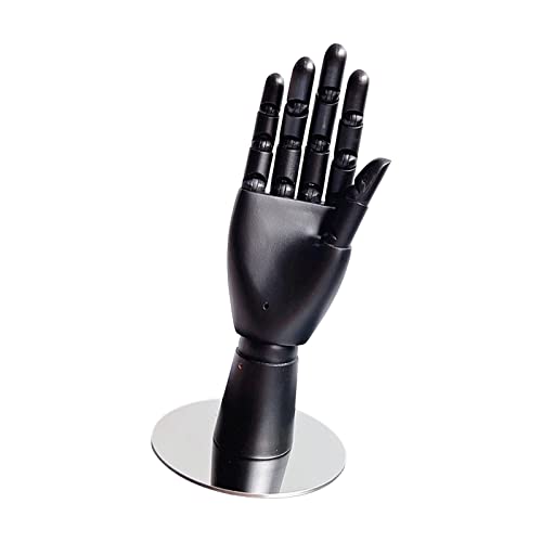 Harilla Handmodell aus Holz für kreative Gestaltung und Dekoration - Praktisch und vielseitig einsetzbar, Schwarz Harilla Handmodell aus Holz für kreative Gestaltung und Dekoration - Praktisch und vielseitig einsetzbar, Schwarz von Harilla