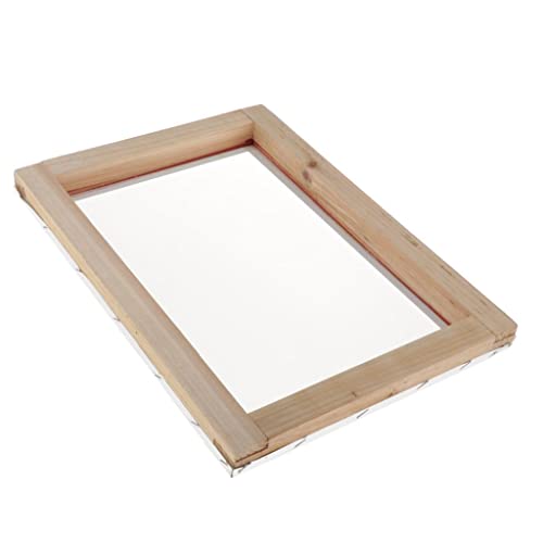 Harilla Hölzerner Siebdruckrahmen 32T/43T/55T/77T Zum Bedrucken Kleidungsstücken/Kunststoffplatten, 25 x 35 cm, 77 t Harilla Hölzerner Siebdruckrahmen 32T/43T/55T/77T Zum Bedrucken Kleidungsstücken/Kunststoffplatten, 25 x 35 cm, 77 t von Harilla