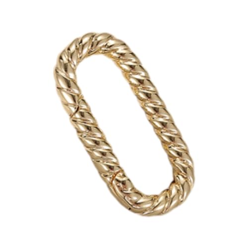 Harilla Hummerverschluss, Schmucksteigerung, Ornamentschnalle, Handwerksanschluss, DIY -Vorräte für Armbänder, Schlüsselanhänger, Ketten, Rechteck Weben von Harilla
