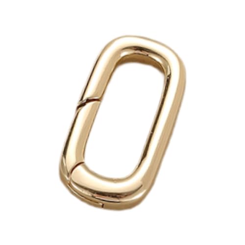 Harilla Hummerverschluss, Schmucksteigerung, Ornamentschnalle, Handwerksanschluss, DIY -Vorräte für Armbänder, Schlüsselanhänger, Ketten, Rechteck von Harilla
