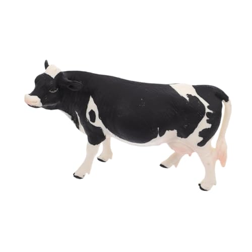 Harilla Kuhspielzeugfigur kleine Tier Figur Kindergeschenke Party Gefälligkeiten, Sammlung, dekorative Tischdekoration Ornament Kuhlernen, Style A von Harilla