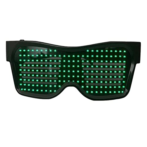 Harilla LED Brillen mit App-Steuerung für aufregende Raves und Partys, Grün Harilla LED Brillen mit App-Steuerung für aufregende Raves und Partys, Grün von Harilla