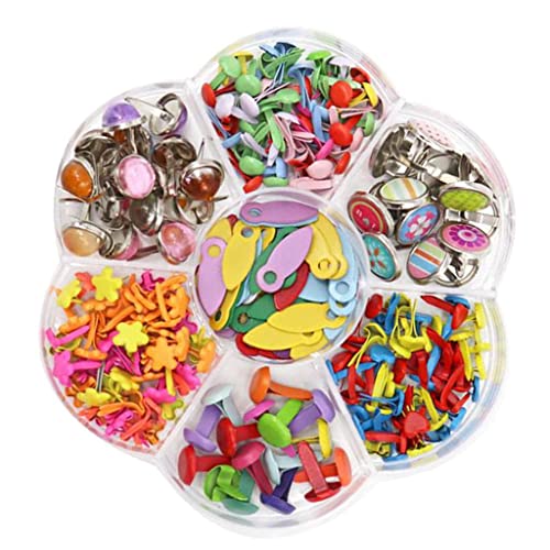 Harilla Metallrunde Split Pin Brads Papierverschluss für Scrapbook Verschönerung, E Harilla Metallrunde Split Pin Brads Papierverschluss für Scrapbook Verschönerung, E von Harilla