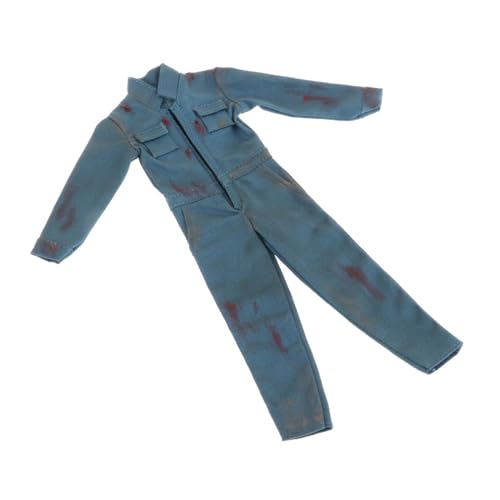 Harilla Overall 1/12 Männliche Figur Kleidung DIY Puppe Kleid up Cosplay Handgemachte Outfits Puppe Kleidung für 6'' Action-Figuren BJD Puppe Körper, Blau Grün Harilla Overall 1/12 Männliche Figur Kleidung DIY Puppe Kleid up Cosplay Handgemachte Outfits Puppe Kleidung für 6'' Action-Figuren BJD Puppe Körper, Blau Grün von Harilla