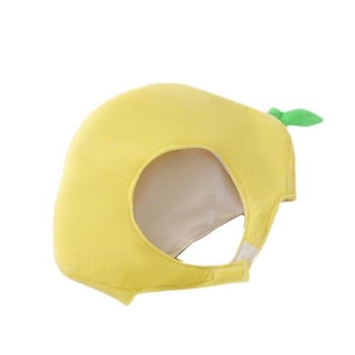 Harilla Plüschfrucht Kopfbedeckung gefülltes Zitronenhut Lustiges schönes Cosplay -Kostüm für Dress -up Harilla Plüschfrucht Kopfbedeckung gefülltes Zitronenhut Lustiges schönes Cosplay -Kostüm für Dress -up von Harilla