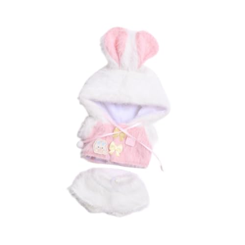 Harilla Puppe Kleidung Dress Up Cosplay Ändern Kleidung Geburtstag Geschenke Schöne Stilvolle Anzug Outfits Set für 6,69 Zoll Puppen ACCS, Rosa von Harilla