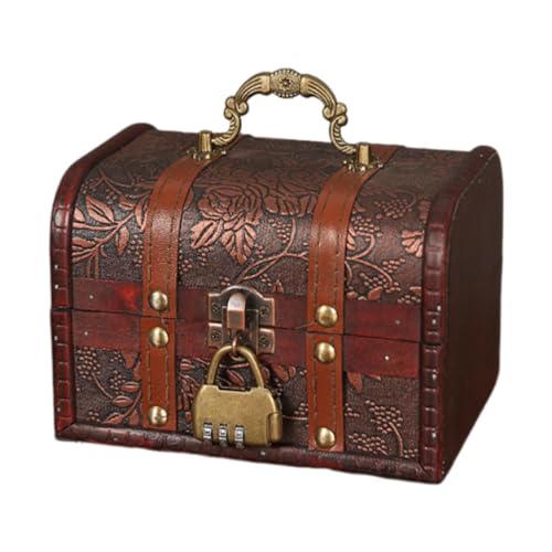 Harilla Schmuckschatulle, Abschließbar, Tragbar, Andenken Geschenketui, Armbandhalter, Behälter, Desktop Organizer, Schmuckschatulle für Ringe, Ohrringe, Stil A Harilla Schmuckschatulle, Abschließbar, Tragbar, Andenken Geschenketui, Armbandhalter, Behälter, Desktop Organizer, Schmuckschatulle für Ringe, Ohrringe, Stil A von Harilla きん