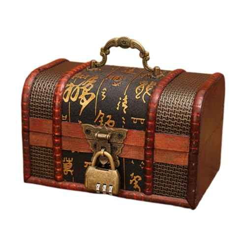 Harilla Schmuckschatulle, Abschließbar, Tragbar, Andenken Geschenketui, Armbandhalter, Behälter, Desktop Organizer, Schmuckschatulle für Ringe, Ohrringe, Stil B Harilla Schmuckschatulle, Abschließbar, Tragbar, Andenken Geschenketui, Armbandhalter, Behälter, Desktop Organizer, Schmuckschatulle für Ringe, Ohrringe, Stil B von Harilla きん