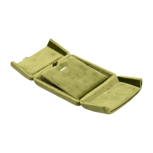 Harilla Schmuckschatulle, Schmuckaufbewahrung, elegant, praktisch, kompakt, Geschenkbox, Schmuckkästchen für Hochzeit, Antrag, Schminktisch, Schlafzimmer, Anhängerbox von Harilla きん