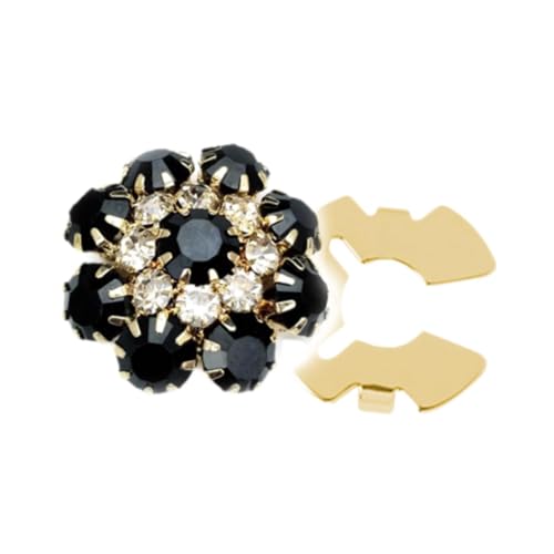 Harilla Strassknopfabdeckung Resuleable Verzierung für Huthemdtaschen Frauen Männer Mantel Mantel, Gold Schwarz Harilla Strassknopfabdeckung Resuleable Verzierung für Huthemdtaschen Frauen Männer Mantel Mantel, Gold Schwarz von Harilla