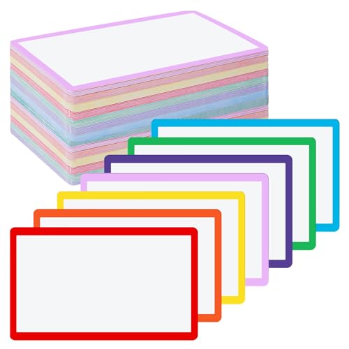 Harloon 100 Stück trocken abwischbare Karteikarten, laminierte Karten, wiederverwendbar, trocken abwischbar, Notizkarten, Blätter, Spielkarten für Büro, To-Do-Liste (10,2 x 15,2 cm, mehrfarbig) Harloon 100 Stück trocken abwischbare Karteikarten, laminierte Karten, wiederverwendbar, trocken abwischbar, Notizkarten, Blätter, Spielkarten für Büro, To-Do-Liste (10,2 x 15,2 cm, mehrfarbig) von Harloon