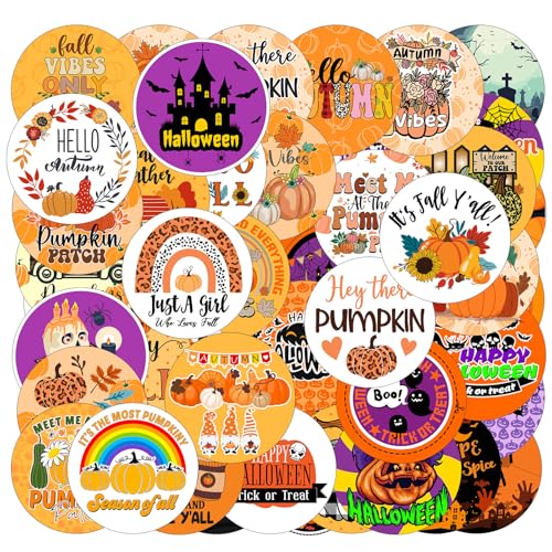 Harloon 120 Stück Herbst-Karton-Ausschnitte, Kürbis, runde Ausschnitte, Herbstkarton, Halloween, Pinnwand, Dekoration, bunte Tisch-Punkte für Heimwerker, Handwerk, Einzelhändler, Supermarkt, Schule Harloon 120 Stück Herbst-Karton-Ausschnitte, Kürbis, runde Ausschnitte, Herbstkarton, Halloween, Pinnwand, Dekoration, bunte Tisch-Punkte für Heimwerker, Handwerk, Einzelhändler, Supermarkt, Schule von Harloon