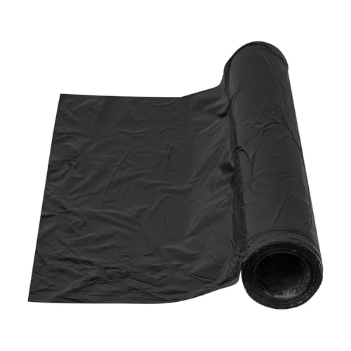 Harmadon Schlauchlose Stretchfolie Schwarz 50 cm Breit - Starke Folie für Möbel - Verpackungsmaterial 108 m - Verpackungsfolie für Umzugskartons - Strechfolienrolle - Wickelfolie 1,15 kg von Harmadon