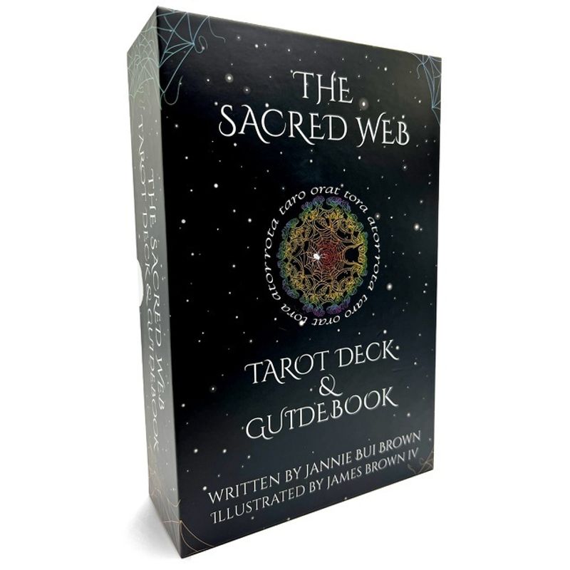 The Sacred Web Tarot - Jannie Bui Brown, James W. Brown IV, Gebunden von Harperone