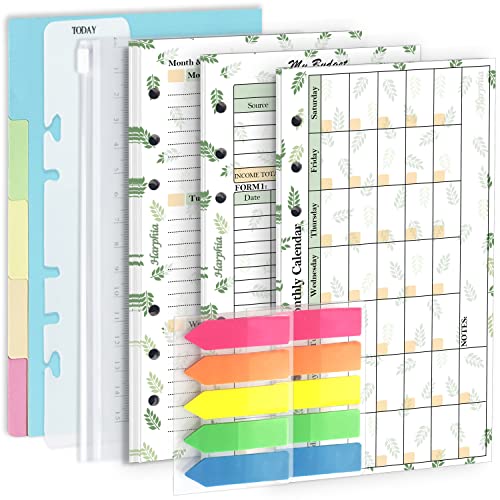 2025 Monthly Weekly and Budget Paper Kit & 6-Loch-Budgetsystem-Zubehör, 6-3/4" x 3-3/4", persönliche Größe für Budgetordner, Budgetierung, Geldumschläge, Geldbörse, Budgetplaner, Geldumschläge 2025 Monthly Weekly and Budget Paper Kit & 6-Loch-Budgetsystem-Zubehör, 6-3/4" x 3-3/4", persönliche Größe für Budgetordner, Budgetierung, Geldumschläge, Geldbörse, Budgetplaner, Geldumschläge von Harphia