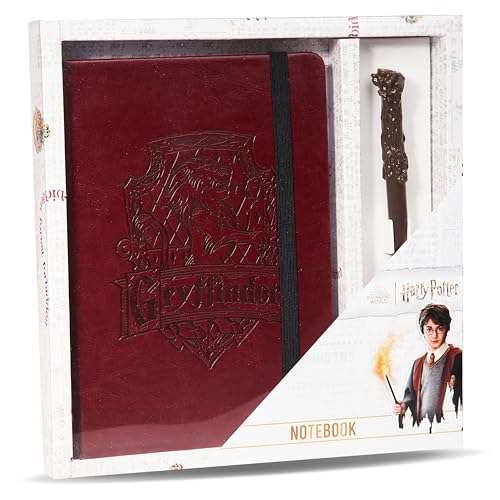 HARRY POTTER - Notizbuch, Notebook, Tagebuch, Heft, Notizblock mit Stift und Zauberstab – Schreibwaren Zubehör - Fanartikel Geschenke für Kinder, Mädchen HARRY POTTER - Notizbuch, Notebook, Tagebuch, Heft, Notizblock mit Stift und Zauberstab – Schreibwaren Zubehör - Fanartikel Geschenke für Kinder, Mädchen von Harry Potter