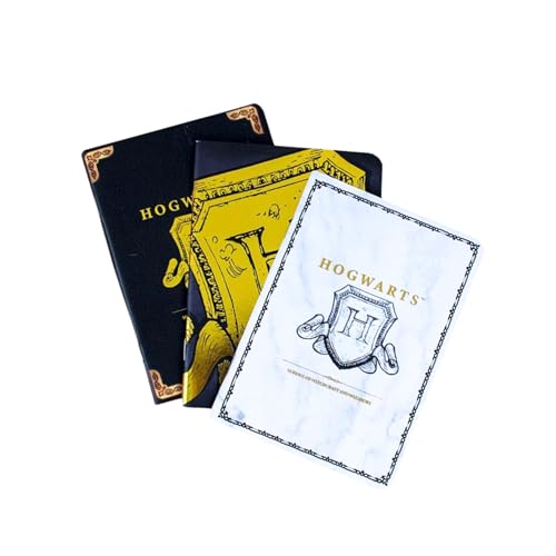 Harry Potter A6 Notizbücher Hogwarts Design, 3 Tagebuch, Schreibtagebuch, Goldenes Hogwarts Notizbuch, Geschenk für Erwachsene und Jugendliche Harry Potter A6 Notizbücher Hogwarts Design, 3 Tagebuch, Schreibtagebuch, Goldenes Hogwarts Notizbuch, Geschenk für Erwachsene und Jugendliche von Harry Potter