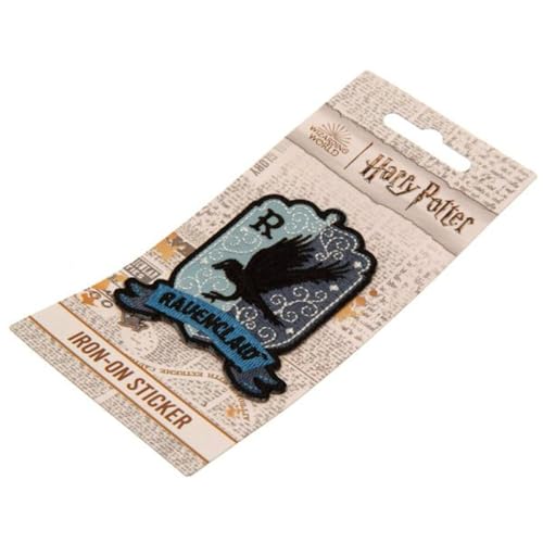 Harry Potter - Ravenclaw - Aufnäher zum Aufbügeln (Einheitsgröße) (Blau/Schwarz) Harry Potter - Ravenclaw - Aufnäher zum Aufbügeln (Einheitsgröße) (Blau/Schwarz) von Harry Potter