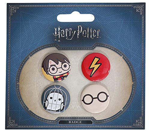 Set mit 4 Anstecknadeln Harry Potter von Harry Potter