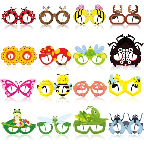 Harrycle 32 Stück Frühlingsinsekten Partygeschenke Sommer Käfer Papierbrillen Rahmen Insekten Foto Booth Requisiten Brillen für Frühlingswanzen Geburtstag Babyparty Dekorationen Supplies Harrycle 32 Stück Frühlingsinsekten Partygeschenke Sommer Käfer Papierbrillen Rahmen Insekten Foto Booth Requisiten Brillen für Frühlingswanzen Geburtstag Babyparty Dekorationen Supplies von Harrycle