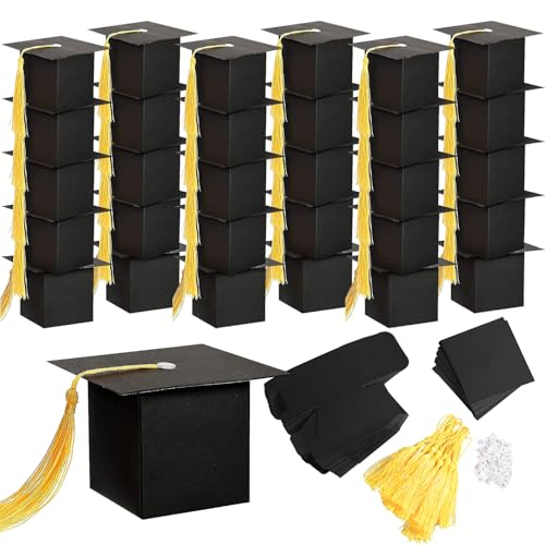 Harsever 30 Stück Abschluss Candy Box,Doktorhut Box,Abschluss Deko Geschenkbox,Bachelor Hut Gift Box für ABI Abschlussfeier Deko Geschenke Verpacken Süßigkeiten Schokolade Harsever 30 Stück Abschluss Candy Box,Doktorhut Box,Abschluss Deko Geschenkbox,Bachelor Hut Gift Box für ABI Abschlussfeier Deko Geschenke Verpacken Süßigkeiten Schokolade von Harsever