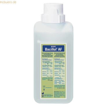 Hartmann Desinfektionsmittel Bacillol 59045 500ml Hartmann Desinfektionsmittel Bacillol 59045 500ml von Hartmann
