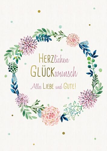 Hartung DIN A4 Grußkarte zum Geburtstag, Geburtstagskarte herzlichen Glückwunsch, Klappkarte im weißen Umschlag Hartung DIN A4 Grußkarte zum Geburtstag, Geburtstagskarte herzlichen Glückwunsch, Klappkarte im weißen Umschlag von Hartung