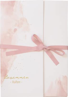 Sammelmappe A4 mit Schleifband, goldveredelt, einzigartiges Design, 1 Stück Sammelmappe A4 mit Schleifband, goldveredelt, einzigartiges Design, 1 Stück von Hartung