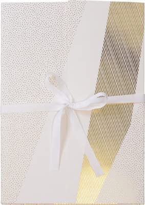 Sammelmappe A4 Gold mit Schleifband, goldveredelt, einzigartiges Design, 1 Stück Sammelmappe A4 Gold mit Schleifband, goldveredelt, einzigartiges Design, 1 Stück von Hartung