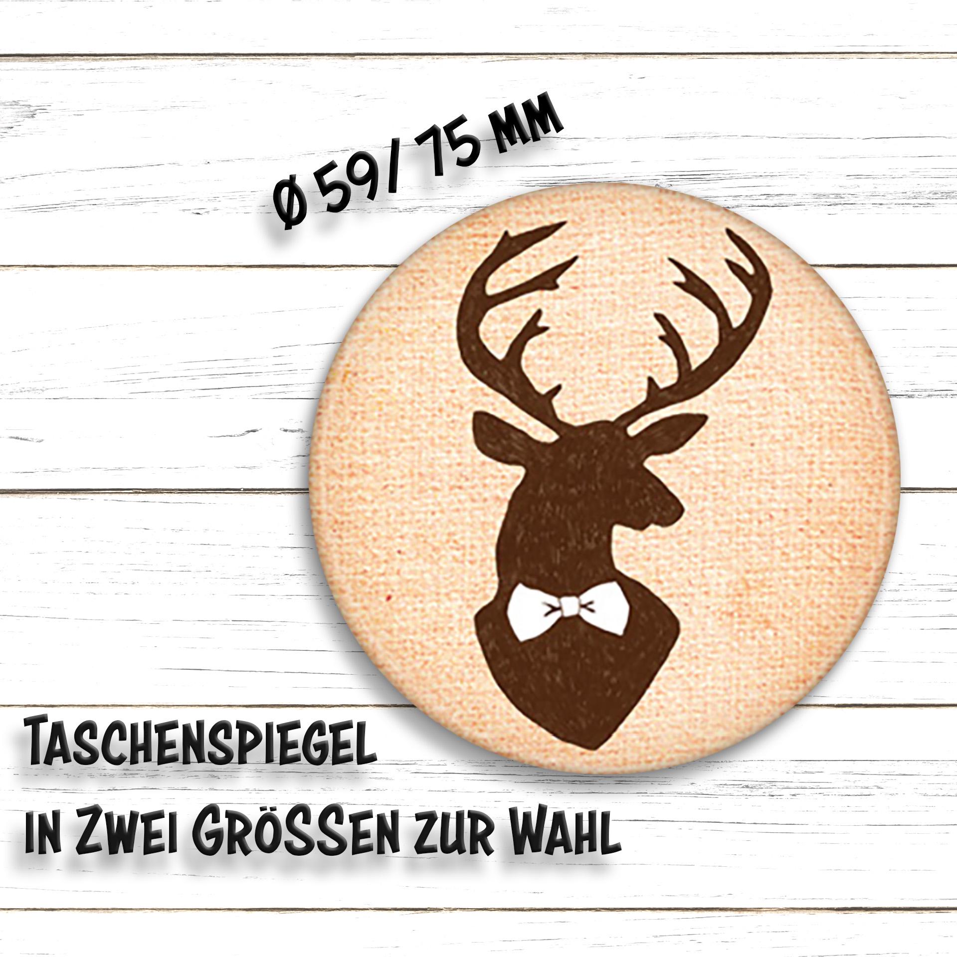 Taschenspiegel Hirsch Taschenspiegel Hirsch von HarzWare