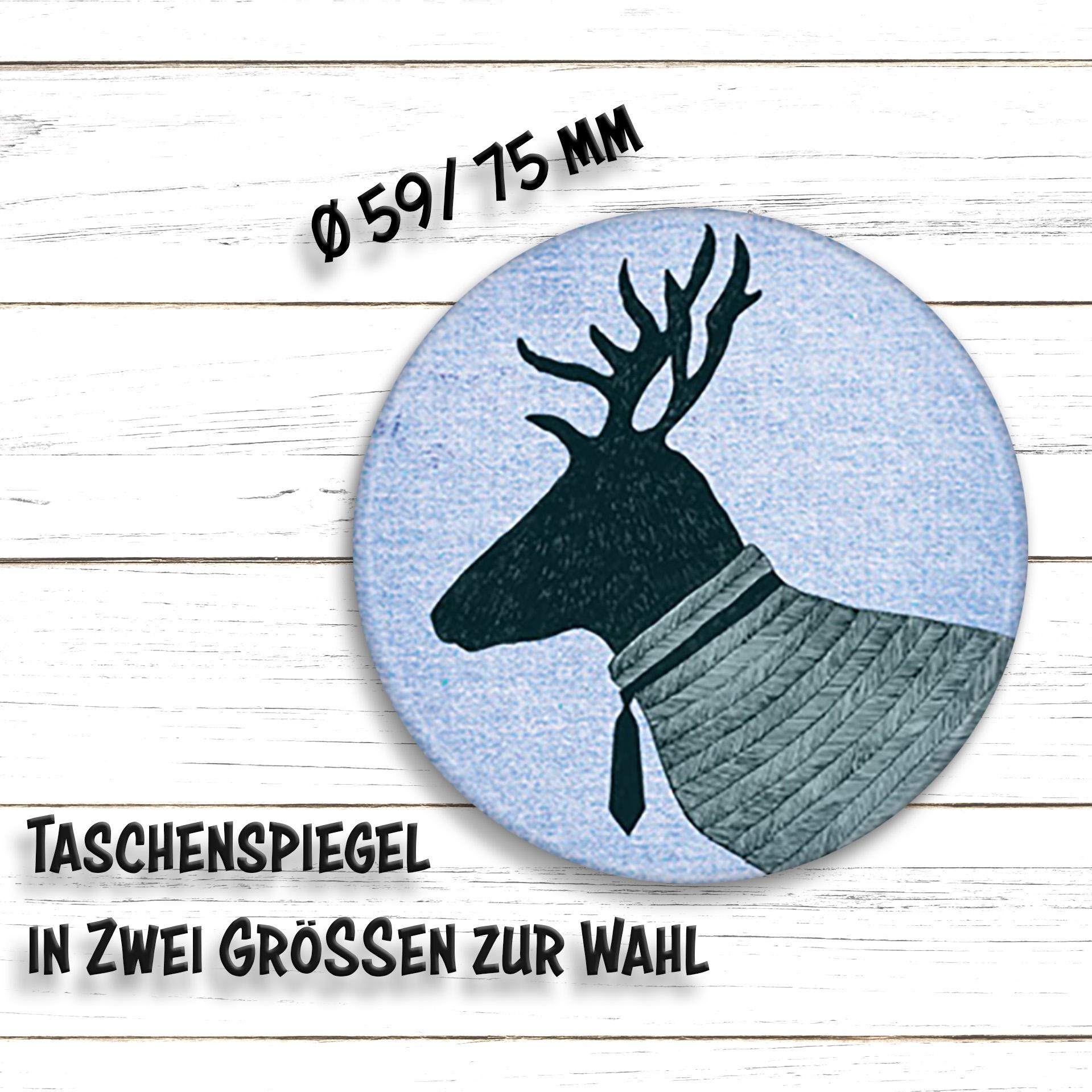 Taschenspiegel Hirsch Taschenspiegel Hirsch von HarzWare
