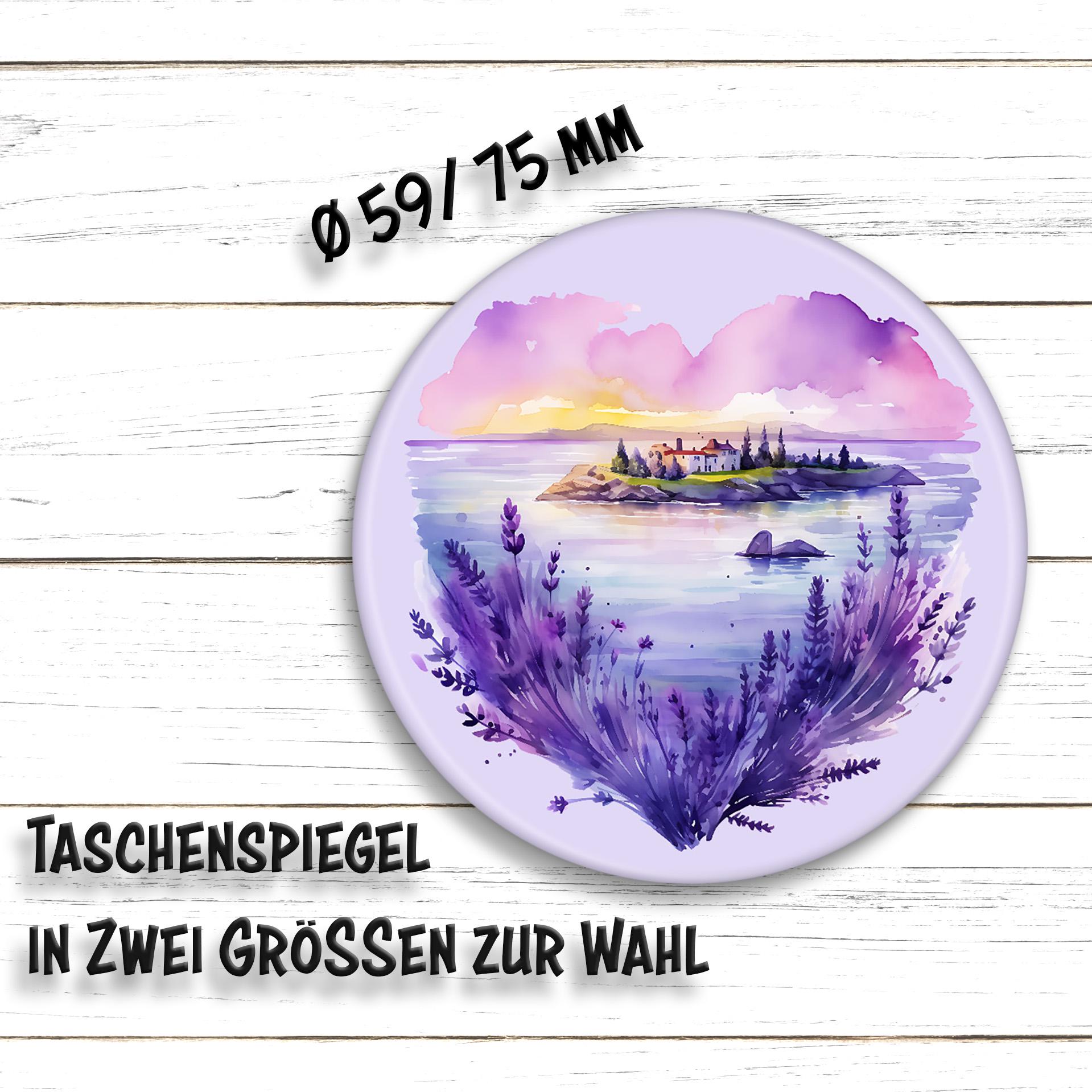 Taschenspiegel Lavendel Herz Taschenspiegel Lavendel Herz von HarzWare
